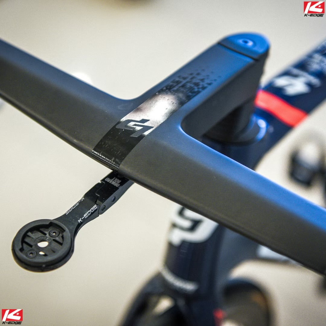 Support Guidon Déporté K-Edge Integrated Handlebar System (IHS) Mount Combo Wahoo Noir Pro Bike Stock