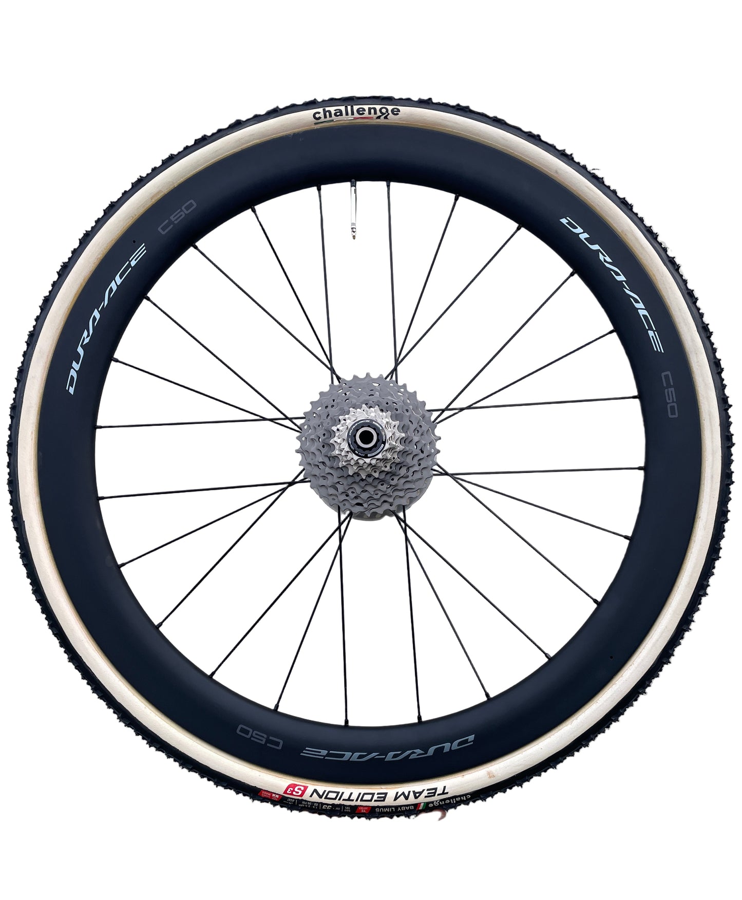 Roues SHIMANO Dura-Ace Disc 9270 carbone C50 12V Boyaux Pro Bike Stock