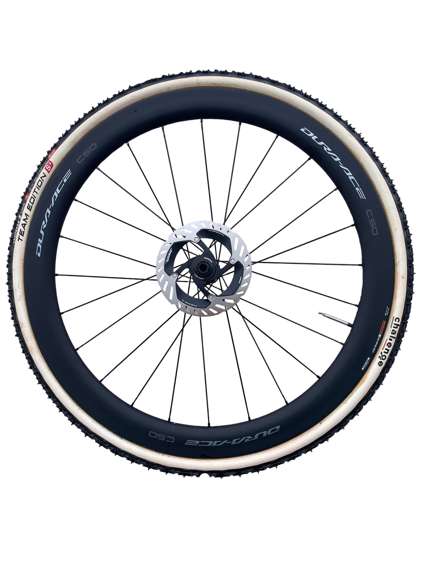 Roues Shimano Dura-Ace C50 Disc 12V Boyaux Cyclo-Cross Shimano