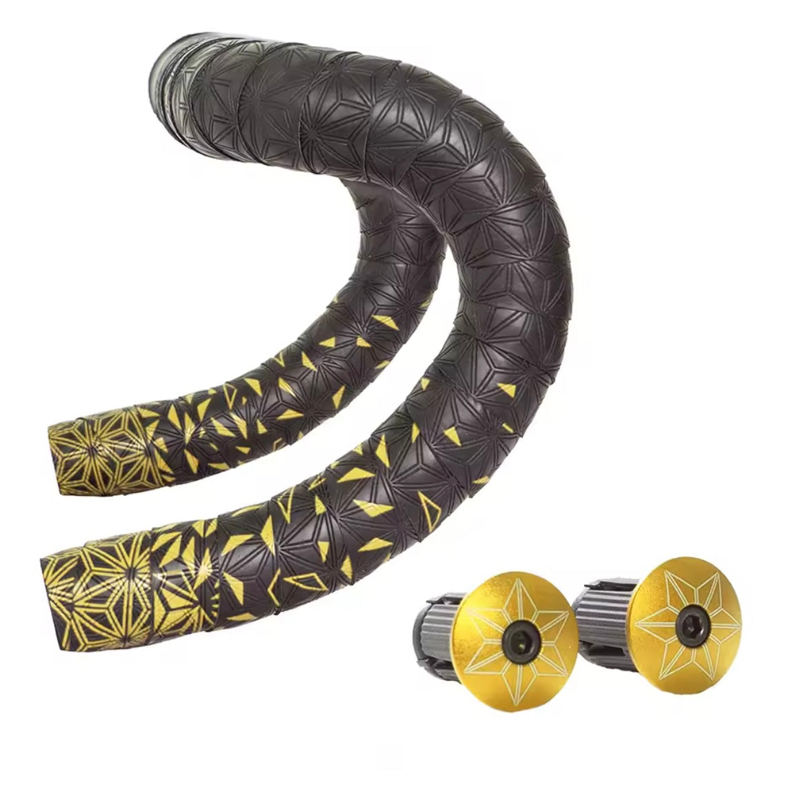 Ruban de cintre SUPACAZ SUPER STICKY KUSH STAR FADE Pro Bike Stock