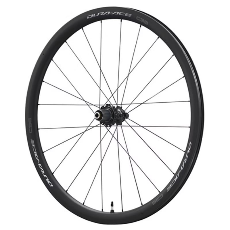 Roues SHIMANO Dura-Ace Disc 9270 carbone C36 12V Boyaux Pro Bike Stock