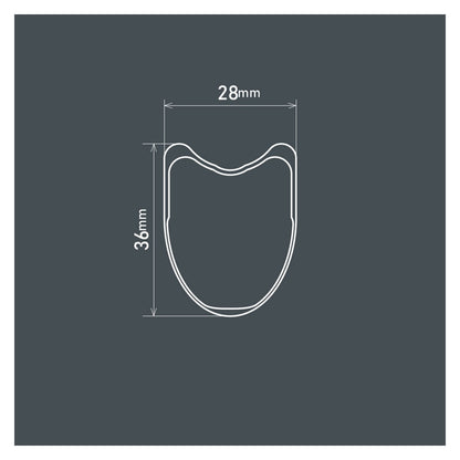 Paire de roues Shimano C36 à boyau - DURA-ACE R9270