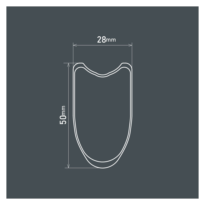 Paire de roues Shimano C50 à boyau - DURA-ACE R9270
