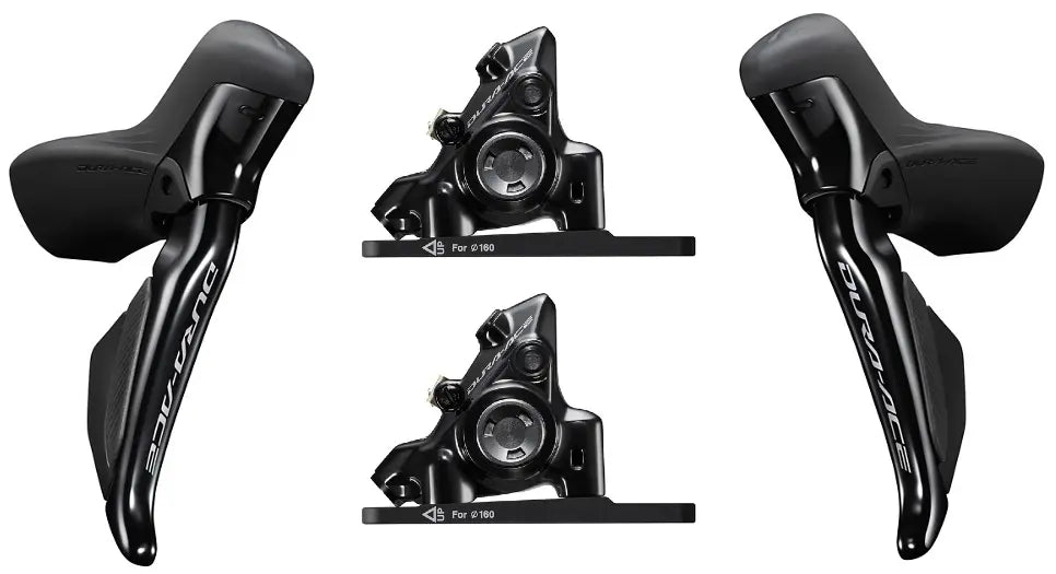 Paire de Leviers Shimano Dura Ace R9270 Disc Di2 + Étriers Pro Bike Stock