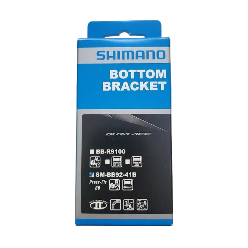 Shimano Boîtier de Pédalier SM-BB92-41B Hollowtech II Pressfit 41 x 86,5 mm Shimano