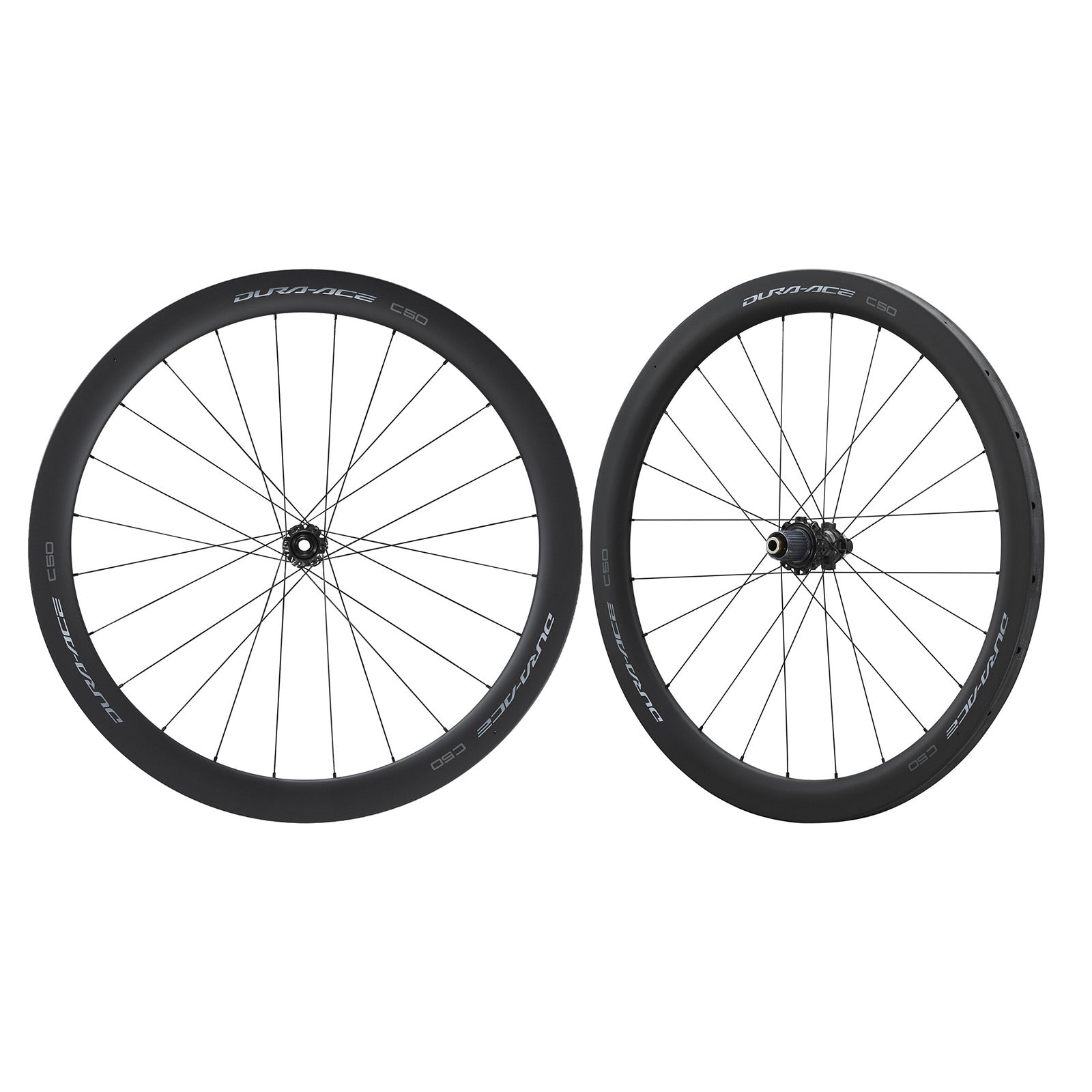 Roues SHIMANO Dura-Ace Disc 9270 carbone C50 12V Boyaux Pro Bike Stock